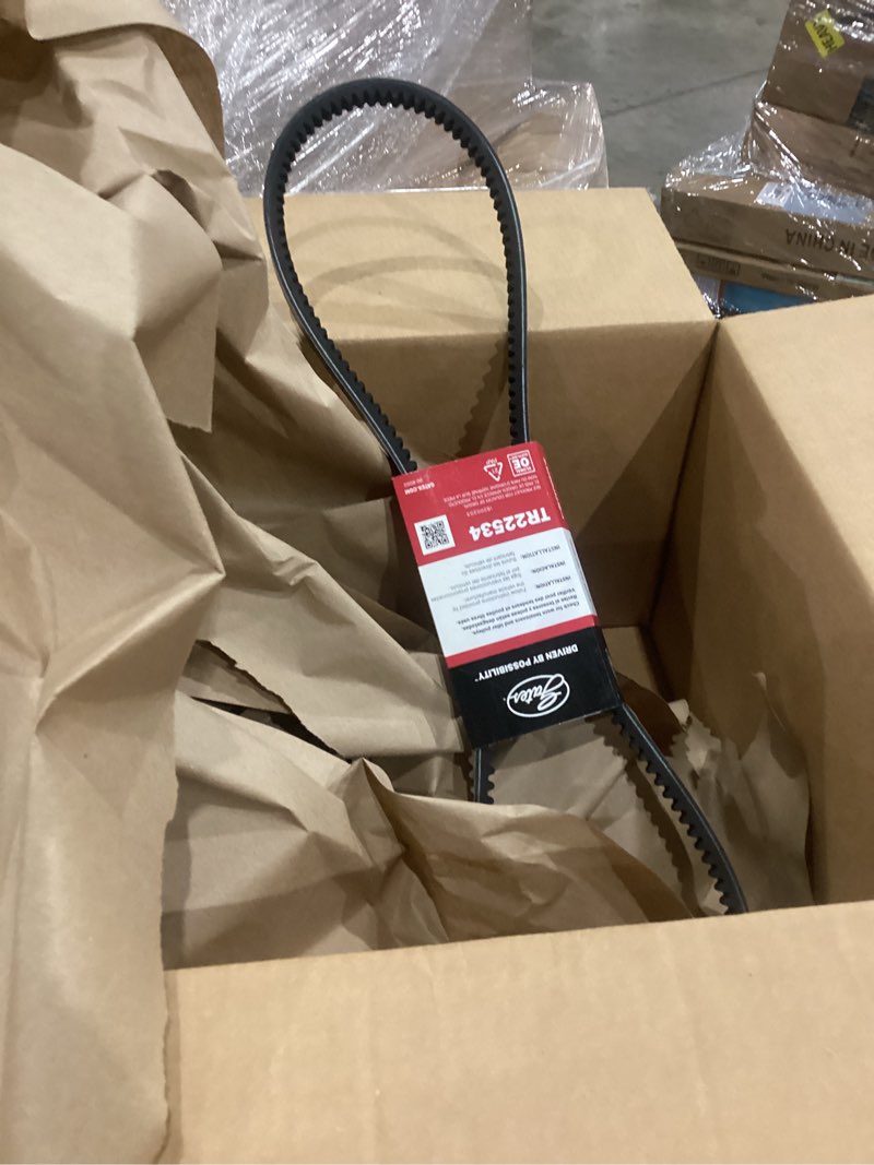 Condition photo showing Good Condition for gates tr22534 green stripe truck & bus series v belt