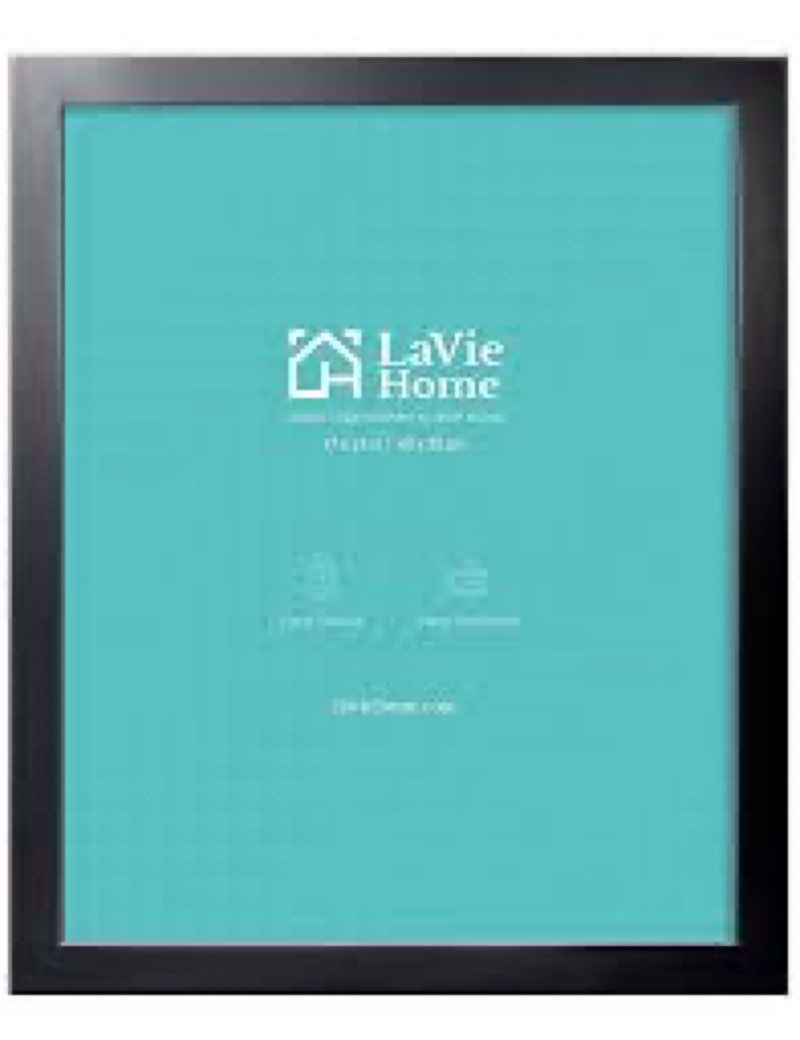LaVie Home 15x21 Picture Frame for Wall Display, 15x21 Black Picture Frame with HD Plexiglas, 15 x 21 Poster Frame 1 Pack, Display Frame for Vertical or Horizontal, Classic Collection
