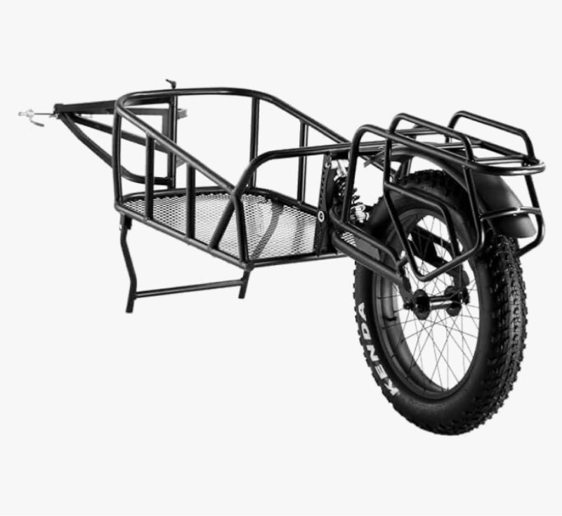 VEVOR Bike Cargo Trailer, 70lbs Load Capacity, Bicycle Trailer with 20 in Wheels, Foldable Bike Wago