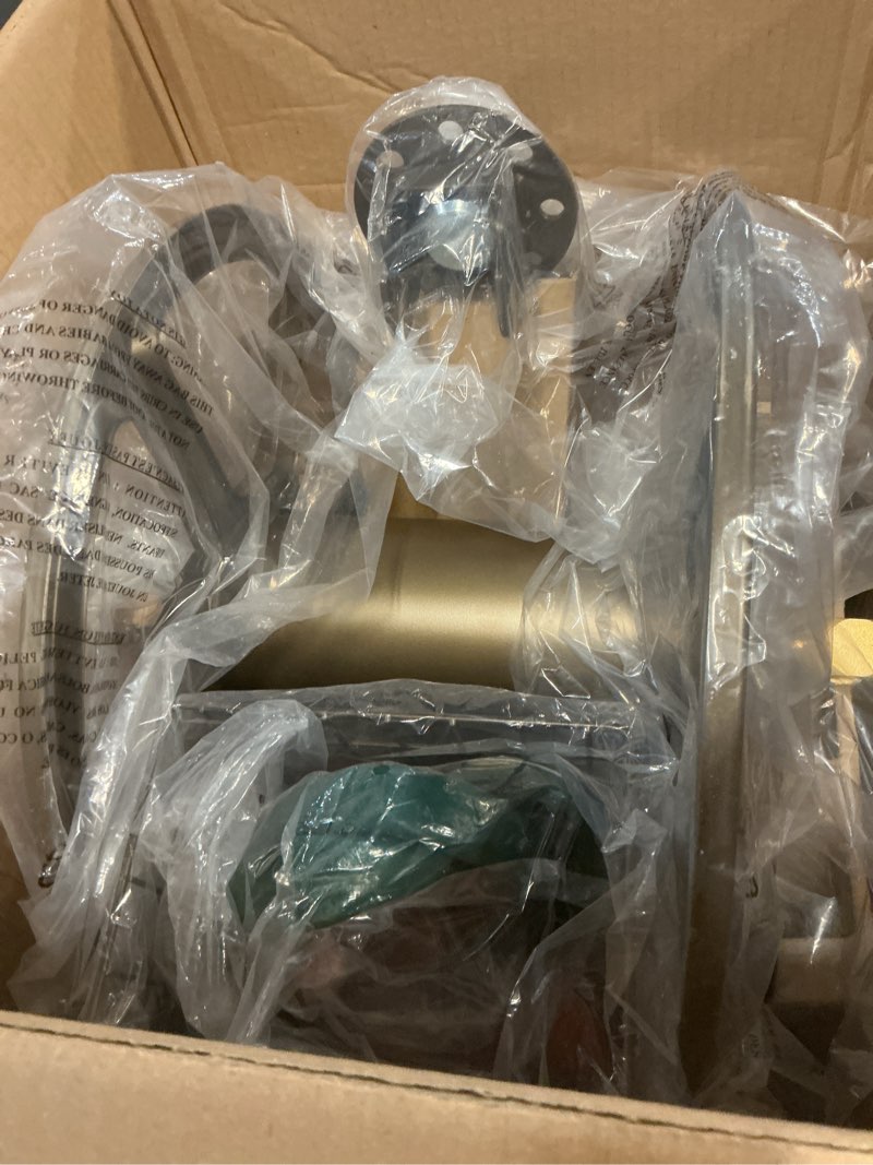 Condition photo showing New/Like New for liberty garden 712 single arm navigator multi-directional garden hose reel, holds 125-feet of, 5/8-inch, bronze