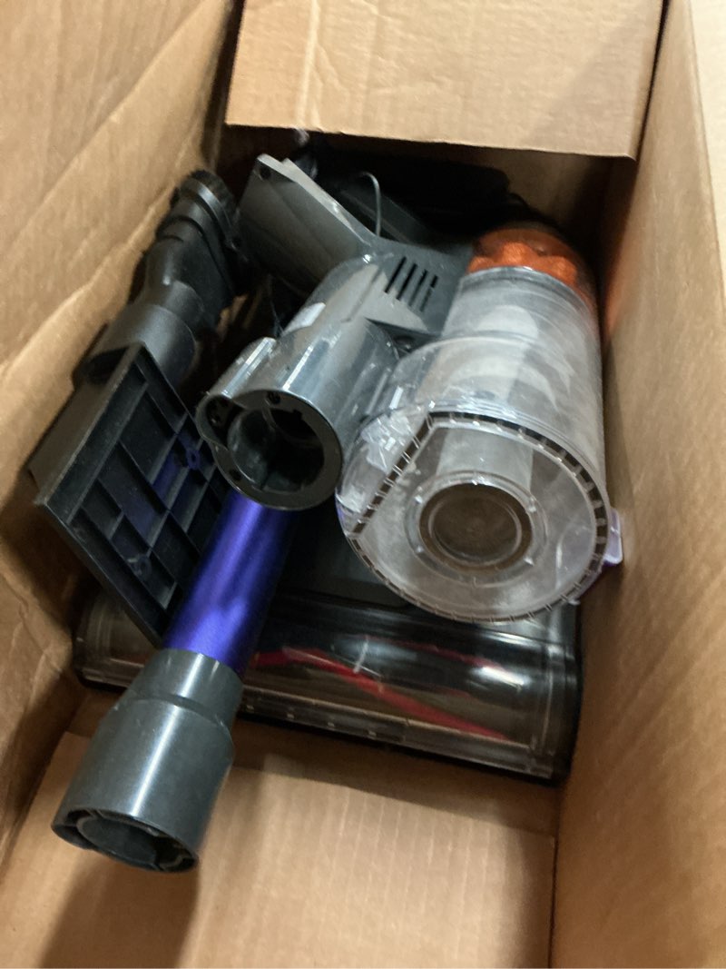 Condition photo showing As Is for cordless vacuum cleaner,500w 40kpa 60mins vacuum cleaners for home,powerful stick vacuum with green light,anti-tangle wireless vacumm, rechargeable vacuum for pet hair/carpet/hardwood floor,purple