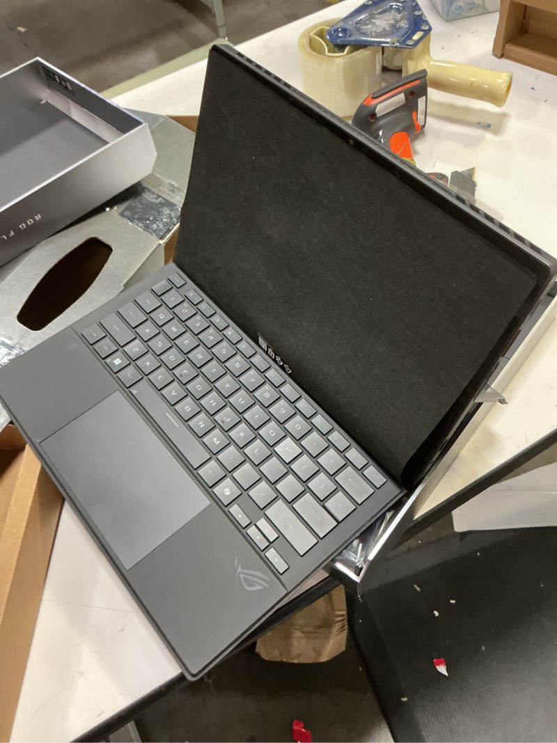 Condition photo showing Working Condition Verified for ASUS ROG Flow Z13 (2025) Gaming Laptop, 13” ROG Nebula 16:10 2.5K 180Hz/3ms, AMD Ryzen AI MAX+ 395, RDNA 3.5 Graphics, 128GB LPDDR5X 8000MHz, 1TB PCIe Gen 4 SSD, Wi-Fi 7, Win 11 Pro, GZ302EA-XS99 128GB | 1TB