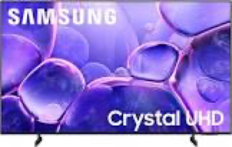 working verified . samsung 43-inch class crystal uhd u8000f 4k smart tv (2025 model) endless free content, crystal proc