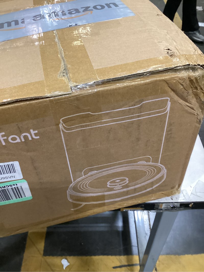 Condition photo showing New/Like New for Lefant LiDAR Robot Vacuum and Mop Combo, 45-Days Self-Emptying, 6000Pa Scution, 190°PSD Obstacle Avoidance, Multi-Floor Mapping, No-Go Zones,140 Mins Runtime?WiFi/Alexa/APP/iWatch, M2 Plus, Black