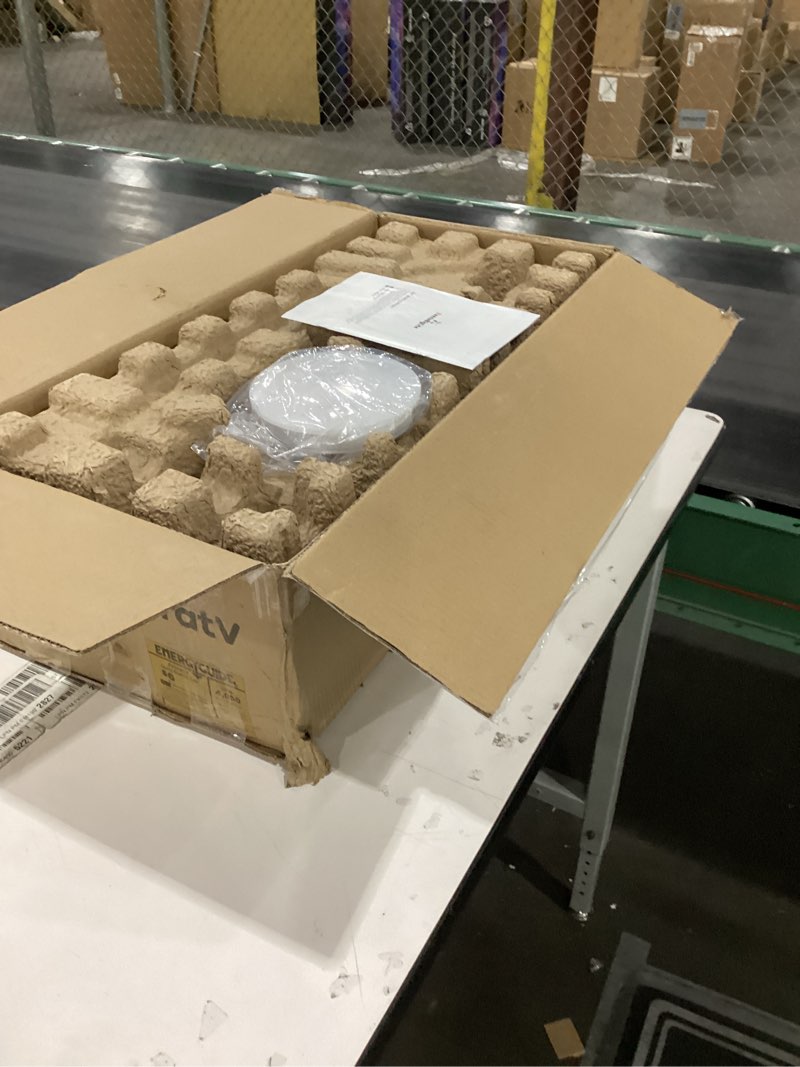 Condition photo showing New/Like New for Roomratv Ceiling Fans with Lights and Remote Control,Quiet Noiseless Reversible DC Motor,6 Speeds,Timers, 3 CCT, Indoor Use, Plastic Blades,52 Inch Black Modern Ceiling Fan for Bedroom Living Room Black 52 inch