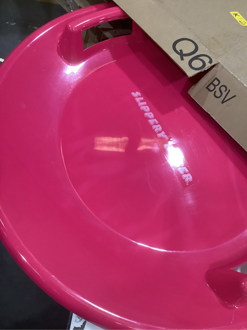 slippery racer heavy-duty cold resistant downhill pro adults and kids plastic outdoor winter saucer 