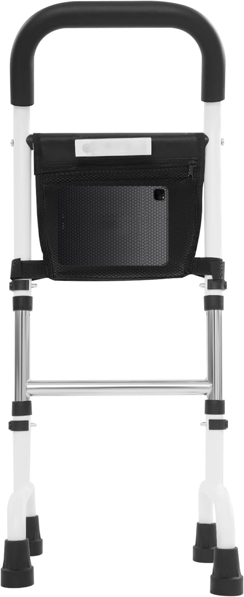 Standing Aid Rail, 300LBS Assistance Handle for Seniors and People with Limited Mobility, Adjustable Height Standing Assist Aid with LED Sensor Lighting, Safety Grab Bar for Couch Chair Bedside Toilet