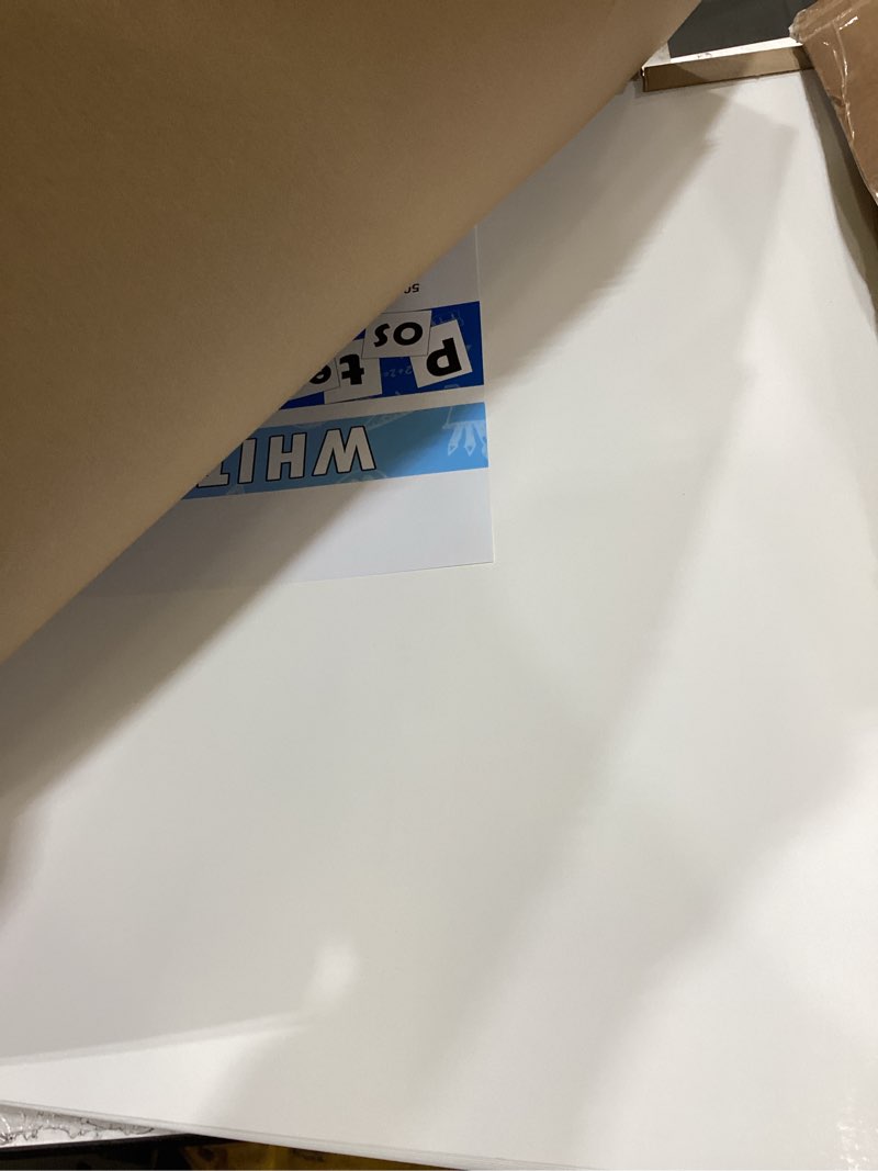 Condition photo showing Good Condition for 50pcs white poster board 22"x28",value poster board for school craft project presentation drawing graphic display,bulk board 22*28 50pc