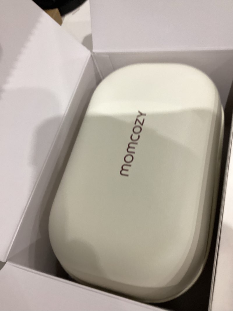 Condition photo showing As Is for Momcozy Wearable Breast Pump, Hands Free Upgraded Mobile Flow | M9, App Discreet Control with Personalized Multi-Modes & 15 Levels, Wearable Breast Pump 24mm, 2 Pack Cozy Red