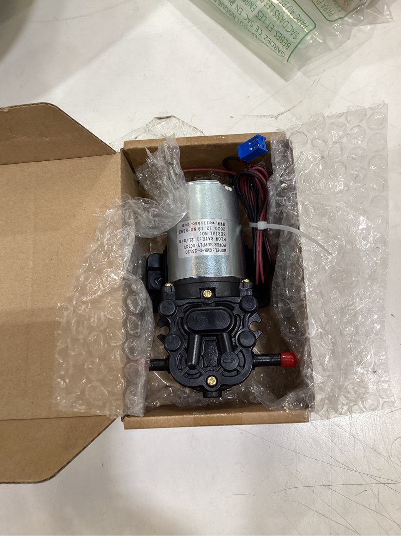 Condition photo showing Good Condition for gmb-d-23130 pump compatible with midea avalon primo brio 1.2l/min dc12v, replaces dp005a2 mo-12265