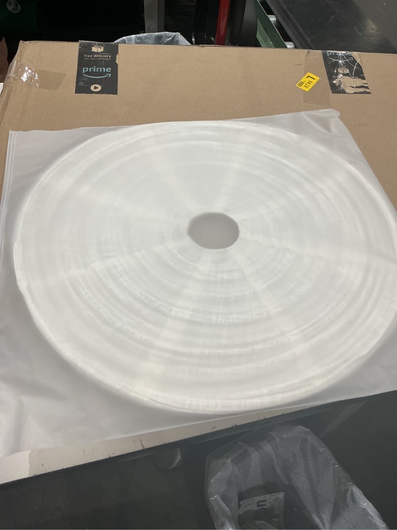 Condition photo showing Good Condition for 1pcs hanging lamp shade oval 20inch blended linen pendant lampshade handmade hanging lantern minimalist white lamp decorations suitable for the living room hallway bedroom and kitchen