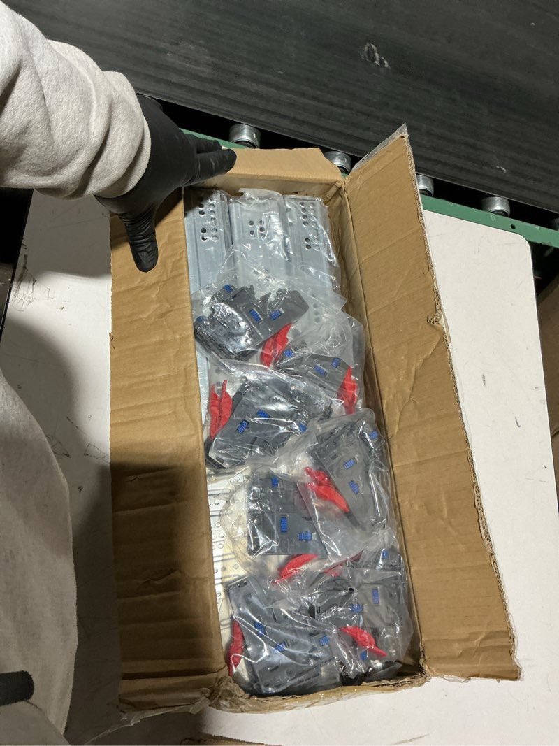 Condition photo showing Good Condition for Chibery 6 Pair 21 Inch 5D Undermount Soft Close Drawer Slides, Full Extension, Locking Device, Rear Mount Brackets, Concealed Bottom Mount Rails Runners for face Frame Cabinet, 100 LB Load Capacity 21 Inches 6