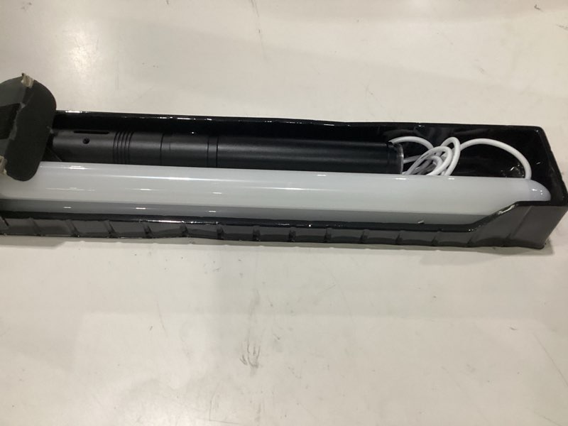 Condition photo showing As Is for anasaber light saber, dueling lightsaber 2 pack, 12color rgb lightsabers with metal hilt, 4 sound fonts, fx double-bladed light sabers for kids adults birthday xmas gift, halloween cosplay, black s8 31in 2pack, not tested
