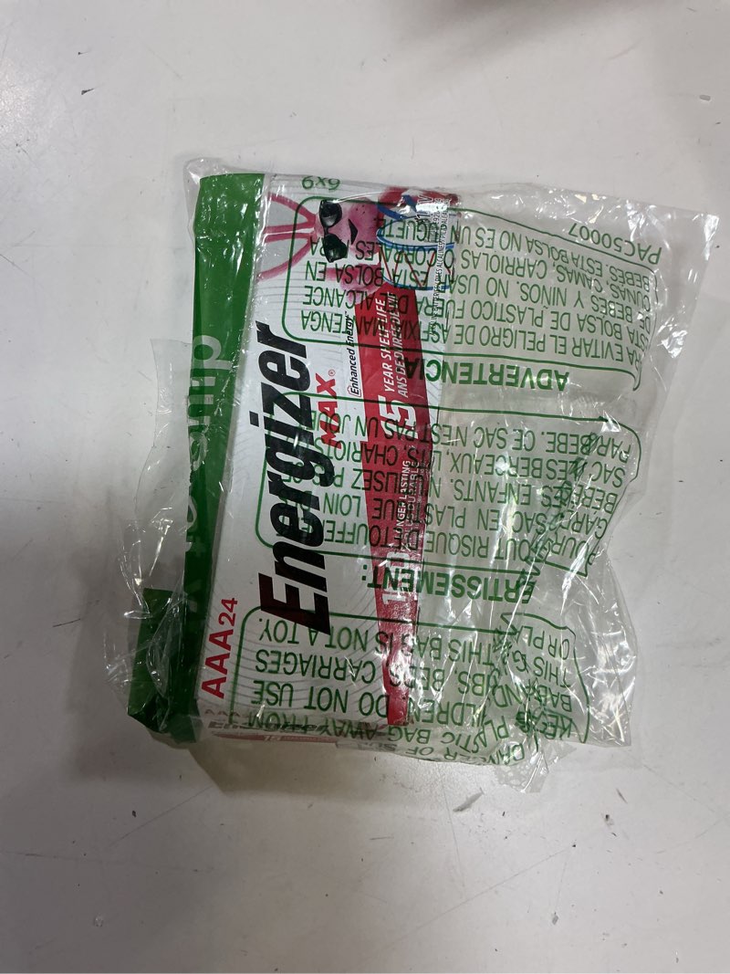 Condition photo showing New/Like New for energizer aaa batteries, max triple a max battery alkaline, 24 count 24 count (pack of 1)