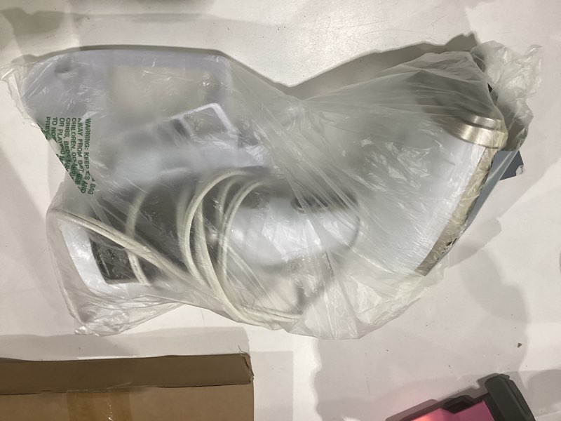 Condition photo showing Good Condition for conair handheld garment steamer for clothes, turbo extremesteam 1875w fabric steamer, portable handheld design, strong penetrating steam, white/champagne