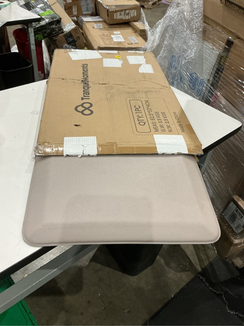 Condition photo showing As Is for similar to kitchenclouds kitchen mat cushioned anti fatigue rug 17.3\"x28\" waterproof non slip standing desk mat comfort floor mats for kitchen house sink office (grey)