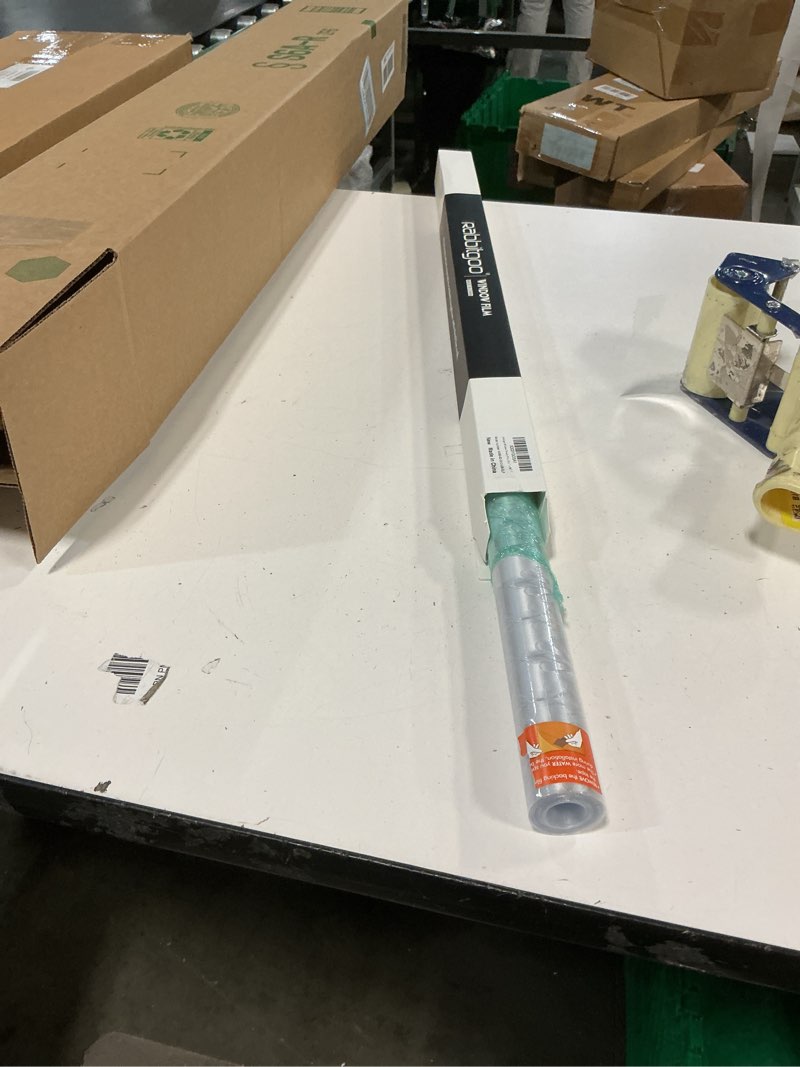 Condition photo showing Good Condition for rabbitgoo Privacy Window Film Non Adhesive Frosted Glass Sun Blocking Self Static Cling Decorative for Home Kitchen Living Room, Removable and Reusable, 23.6 x 78.7 inches 23.6" x 78.7"