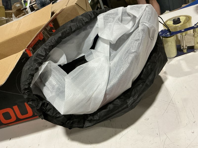 Condition photo showing New/Like New for adult motocross dirt bike helmet with goggles, gloves & mask dirt bike atv helmet for unisex-adult men women adjustable sun visor dot/fmvss-218 off-road motorcycle helmet utv helmet downhill new red flame x-large