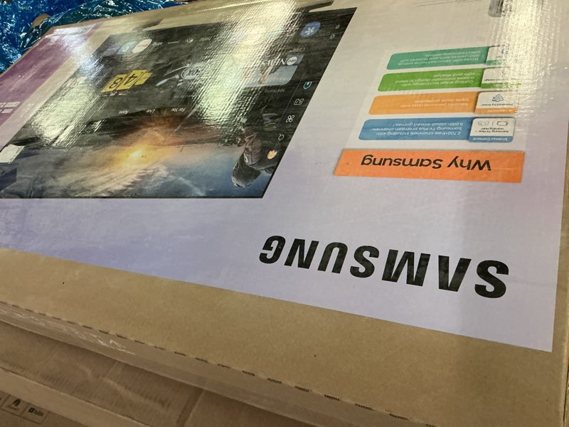 Condition photo showing As Is for Samsung 55-Inch Class Crystal UHD U8000F 4K Smart TV (2025 Model) Endless Free Content, Crystal Processor 4K, MetalStream Design, Knox Security, Compatible with Alexa