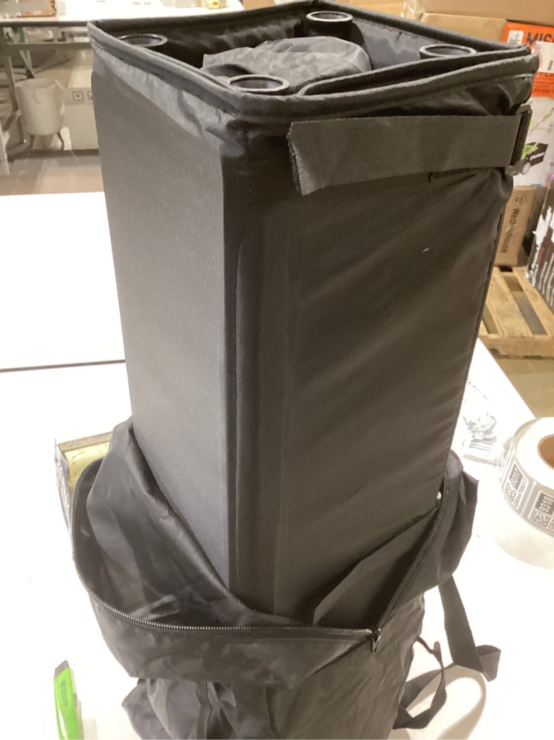 Condition photo showing Good Condition for dream on me zazzy portable playard with bassinet in black, lightweight packable and easy setup baby playard with mattress and travel bag