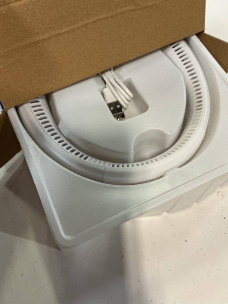 Condition photo showing As Is for arctic air freedom neck cooler, portable neck fan with 3 fan speeds, usb charging, 6-hour battery