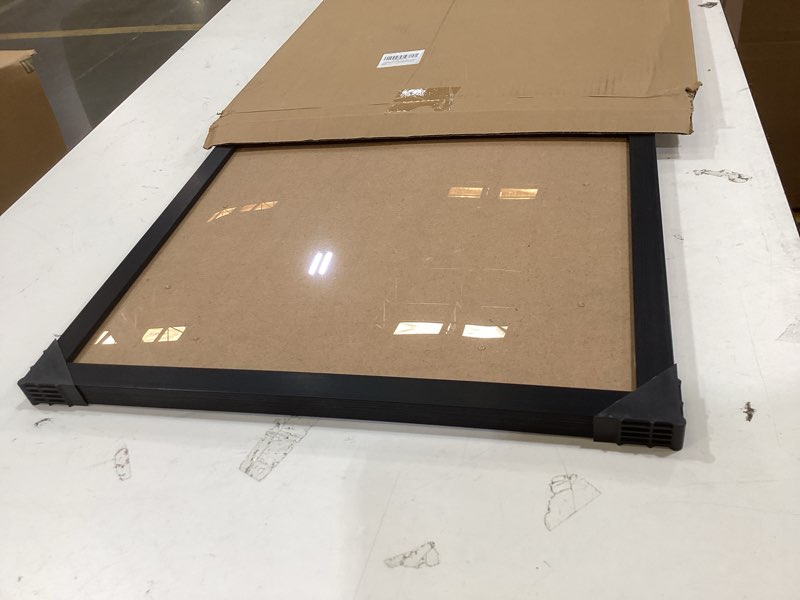 Condition photo showing New/Like New for matte black 14x24 frame - single frame, 14 x 24 poster frame for artwork, puzzles, photos and movie posters picture frames, perfect christmas frame 14" x 24"