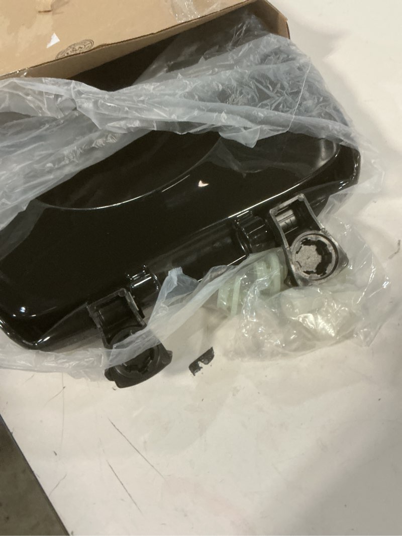 Condition photo showing As Is for Bemis Classic Colors Slow Close Toilet Seat, Easy Clean Hinges and Durable Plastic Seat, Made in USA, Elongated, Black Elongated Black