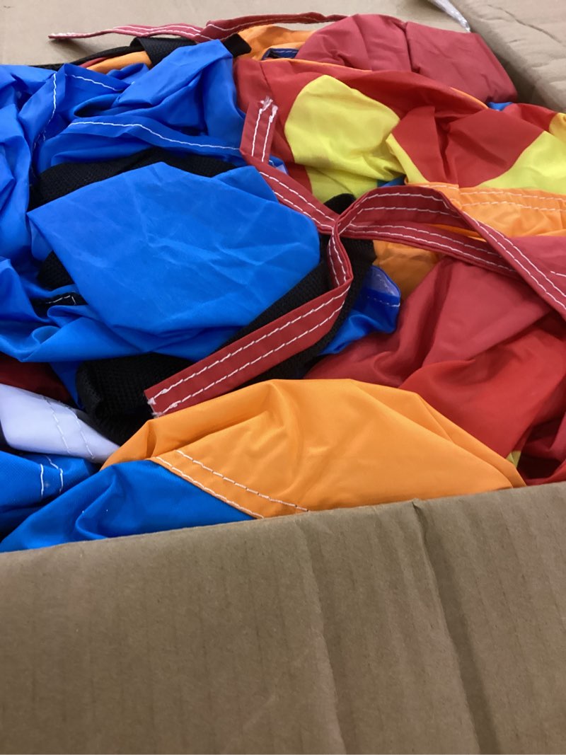 Condition photo showing As Is for Culaluva Inflatable Bounce House: Bouncy Castle 2-in-1 with Slide for Kids Aged 3-6 - with 370W Blower & Storage Bag - Indoor Outdoor Play Race Car