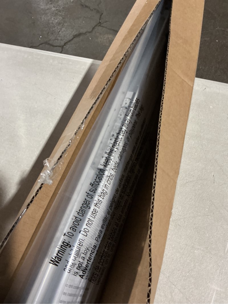 Condition photo showing Good Condition for lazblinds cordless cellular shades, no tools no drill blackout honeycomb shades pleated blinds for windows, 29'' w x 48'' h, silver white blackout-silver white 29'' w x 48'' h