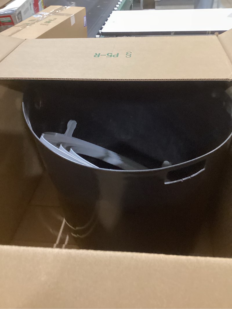 Condition photo showing Good Condition for IRIS USA Cat Litter Box, Large Top Entry with Litter Catching Lid and Scoop, Dog Proof, Cat Box Enclosure, Black/Gray 1 Count (Pack of 1) Black