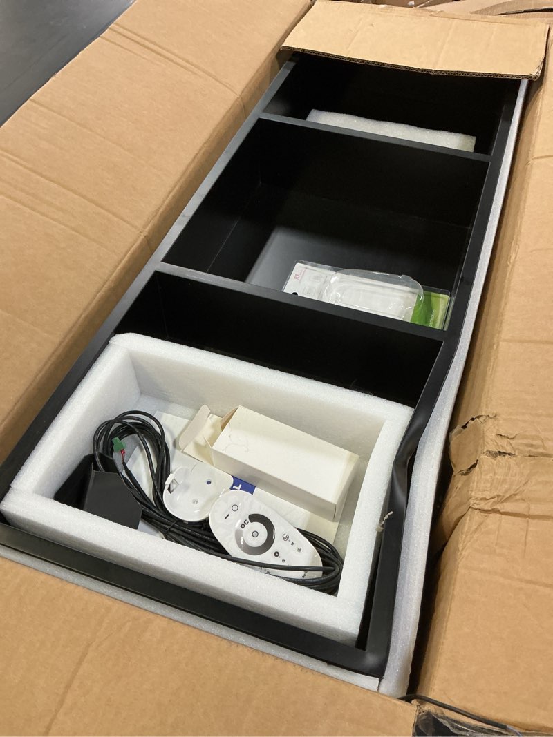Condition photo showing Good Condition for wichemi stainless steel shower niche 12" x 36", no tile needed wall niche with led light, recessed shower shelf for bathroom storage over mount installation, matte black warm white 12" x 36"