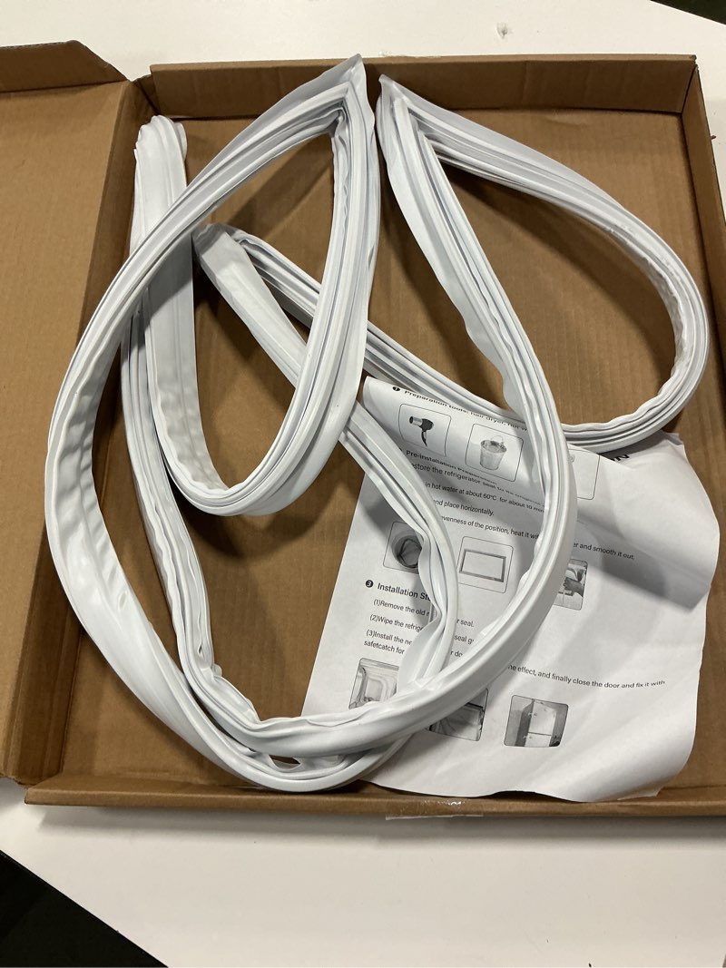 Condition photo showing As Is for 7010584 SZO584 3211080 3212110 Fits for Sub-Zero Refrigerator Door Gasket Seal ?67 3/4" x 27 3/4"? Compatible 632-2 695-2