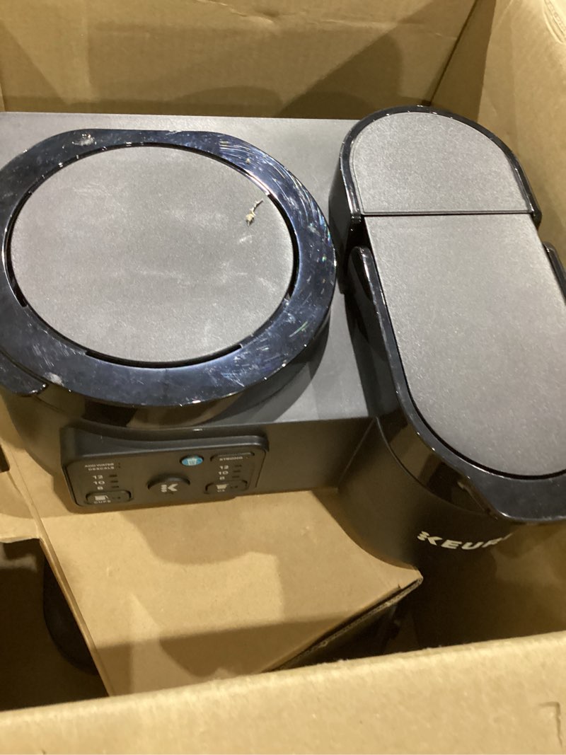 Condition photo showing As Is for keurig k-duo gen 2 hot & iced single serve & carafe coffee maker