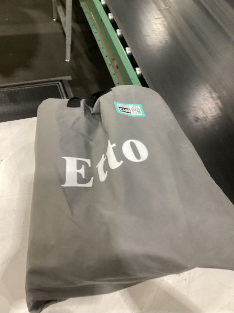 Condition photo showing As Is for etto self inflating mattress