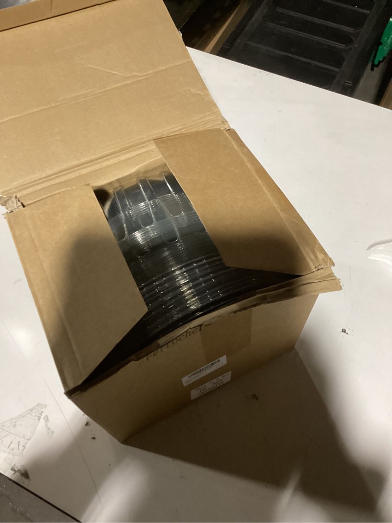 Condition photo showing Good Condition for Ferrochef 16 Pack 96 oz Disposable Large Plastic Salad Bowls with Airtight Lids, Clear Plastic Salad