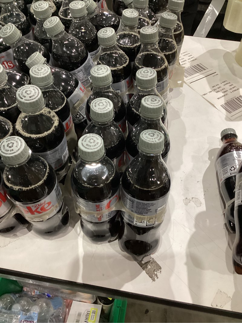 Condition photo showing New/Like New for Diet Coke Diet Soda, 16.9 fl oz Bottles, 6 Pack - Cola Soft Drinks Diet Coke 16.9 fl oz (Pack of 6)