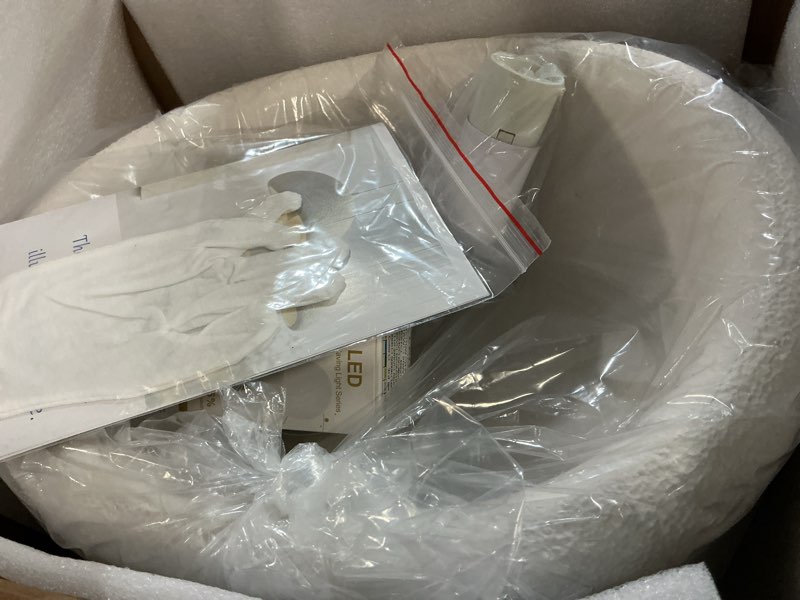Condition photo showing Good Condition for wabi sabi chandelier ceiling pendant light modern chandeliers for dining room living hallway bedroom restaurant (warm color, 15.7 inch) warm color 15.7 inch