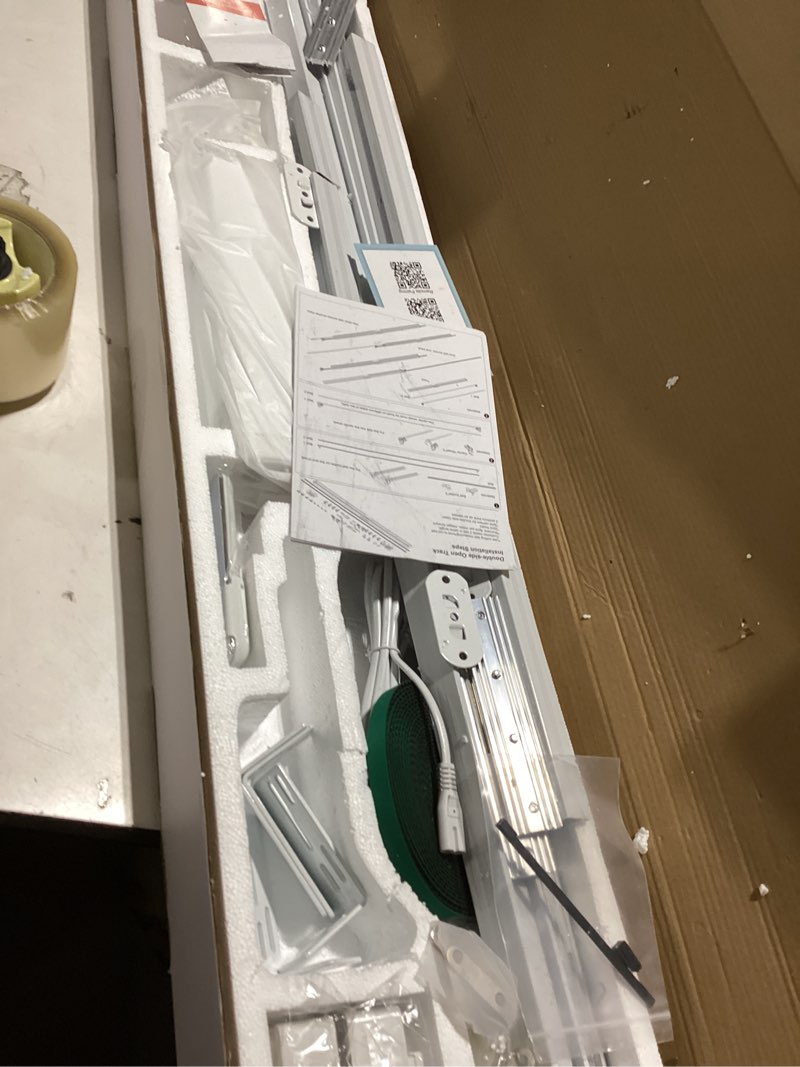 Condition photo showing Good Condition for Electric Smart Curtains System, Automatic Curtain Opener, Motorized Curtains Rod with Remote, Compatible with Alexa/Google Home/Tuya App (Up to 124inches) 124 inches