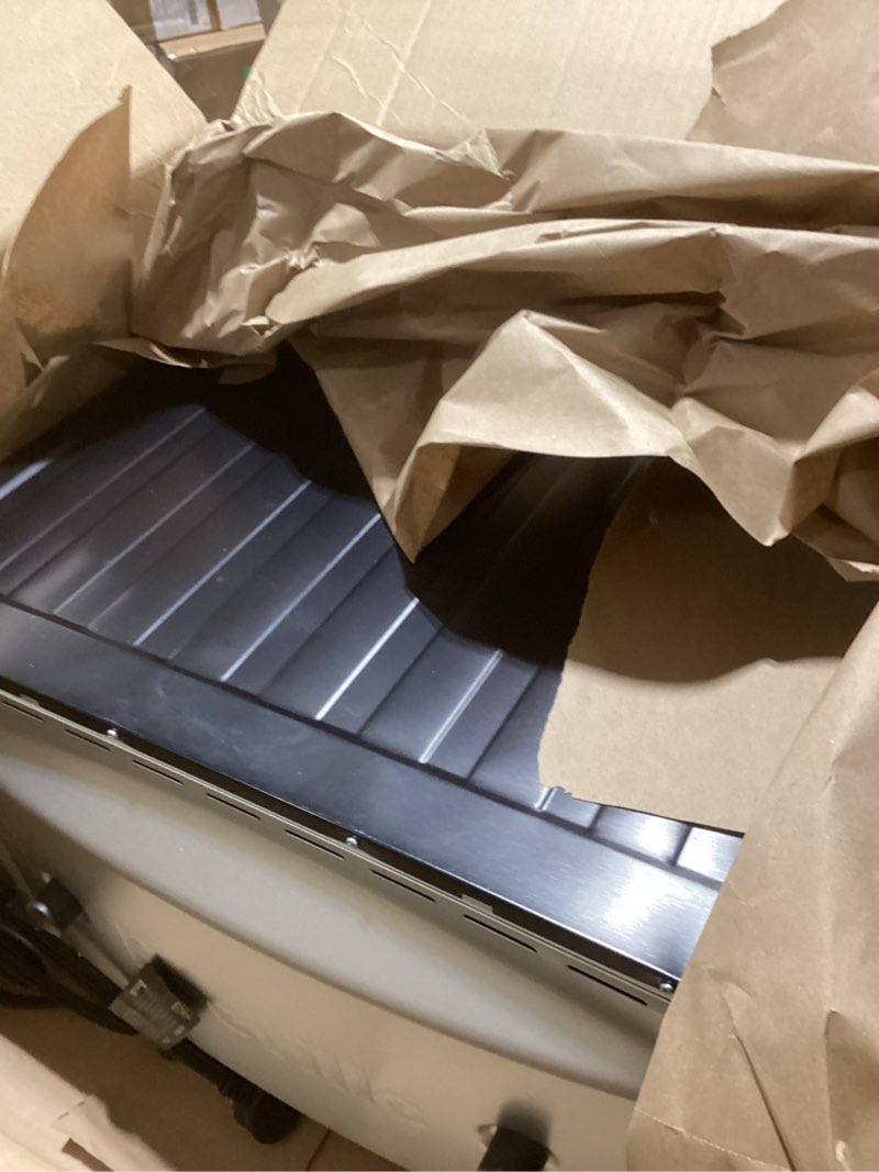 Condition photo showing New/Like New for Breville BOV950BST Joule Smart Countertop Oven Air Fryer Pro, Black Stainless Steel Black Stainless Steel One Size