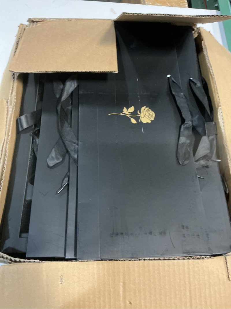 Condition photo showing As Is for 6 Set I Love You Empty Box, Valentines Fillable I Heart U Letter-Shaped Thicker Flowers Gift Boxes for Valentine's Mothers Day Anniversary Birthday (Black) Modern