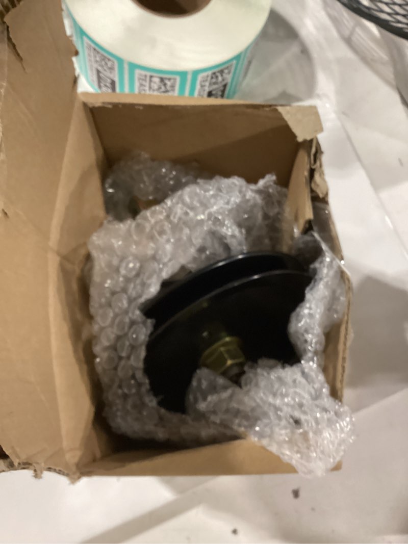 Condition photo showing As Is for 46 inch 918-06977a 918-06977 deck spindle assembly fits for cub cadet xt1 lt46 xt2 lx46 rzt l 46 craftsman t240 t8200 t3100 mtd troy bilt 46 replace 618-06977a 618-06977 mower spindle parts 1spindle