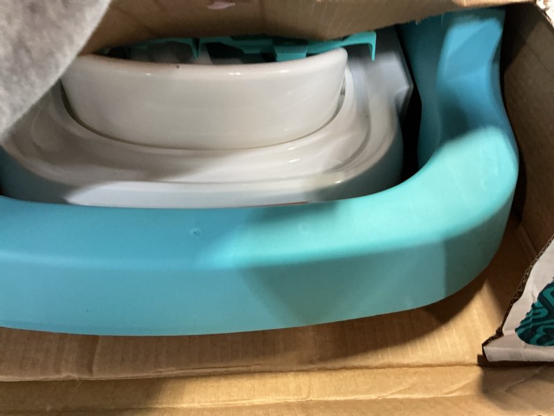 Condition photo showing As Is for Safety 1st Ready, Set, Walk! DX Developmental Walker, Grey Geo Grey Geo 2