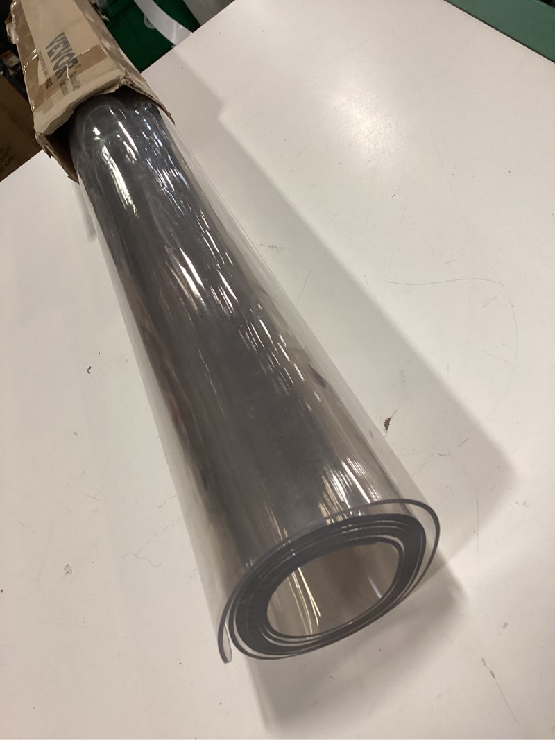 Condition photo showing Good Condition for VEVOR Plastic Table Cover, 40 x 80 Inch 2.0 mm Thick Rectangle Clear PVC Mat Protector, Waterproof & Easy Cleaning Desk Pad Tablecloth, for Office, Dresser, Dining Room, Night Stand 80" x 40" (Rectangular)