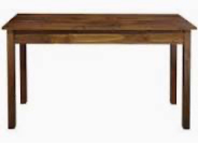 Wood Table incomplete 