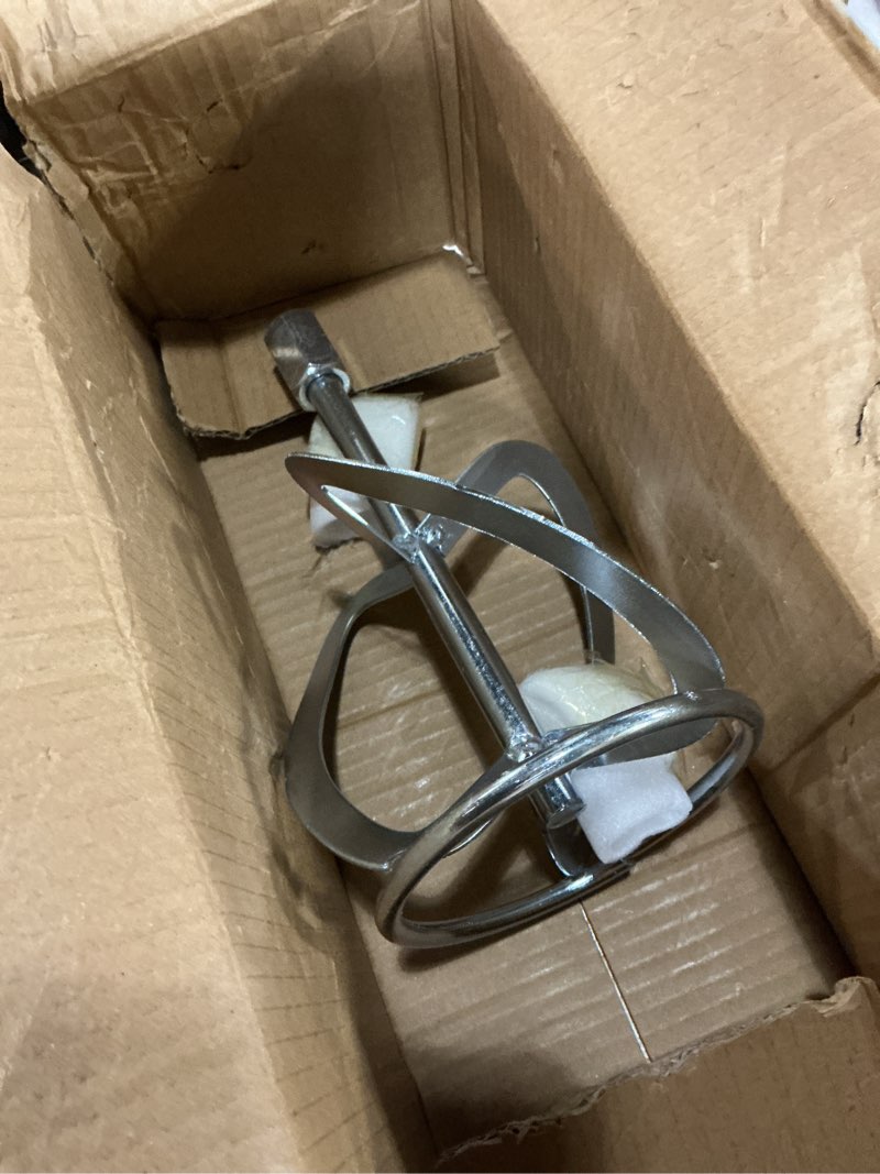 Condition photo showing Good Condition for concrete mixing rod, paint mixing rod. paint mixer drill bit accessories, cement mixer tool drill bit, m14 electric brick mixer accessories