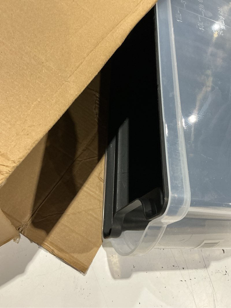Condition photo showing As Is for winco slim 3 gallon beverage dispenser with base