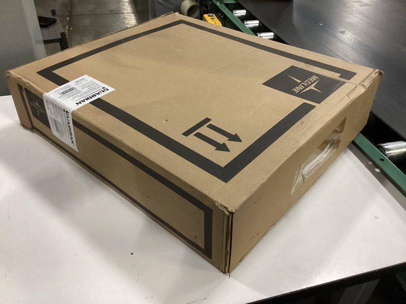 Condition photo showing New/Like New for Medline 3-in-1 Steel Bedside Commode, Elongated Seat, Sturdy Folding Frame, 7.5 QT. Bucket, 350 lb. Weight Capacity, Clip-on Seat, Easy Cleaning, Tool-Free Assembly, Gray