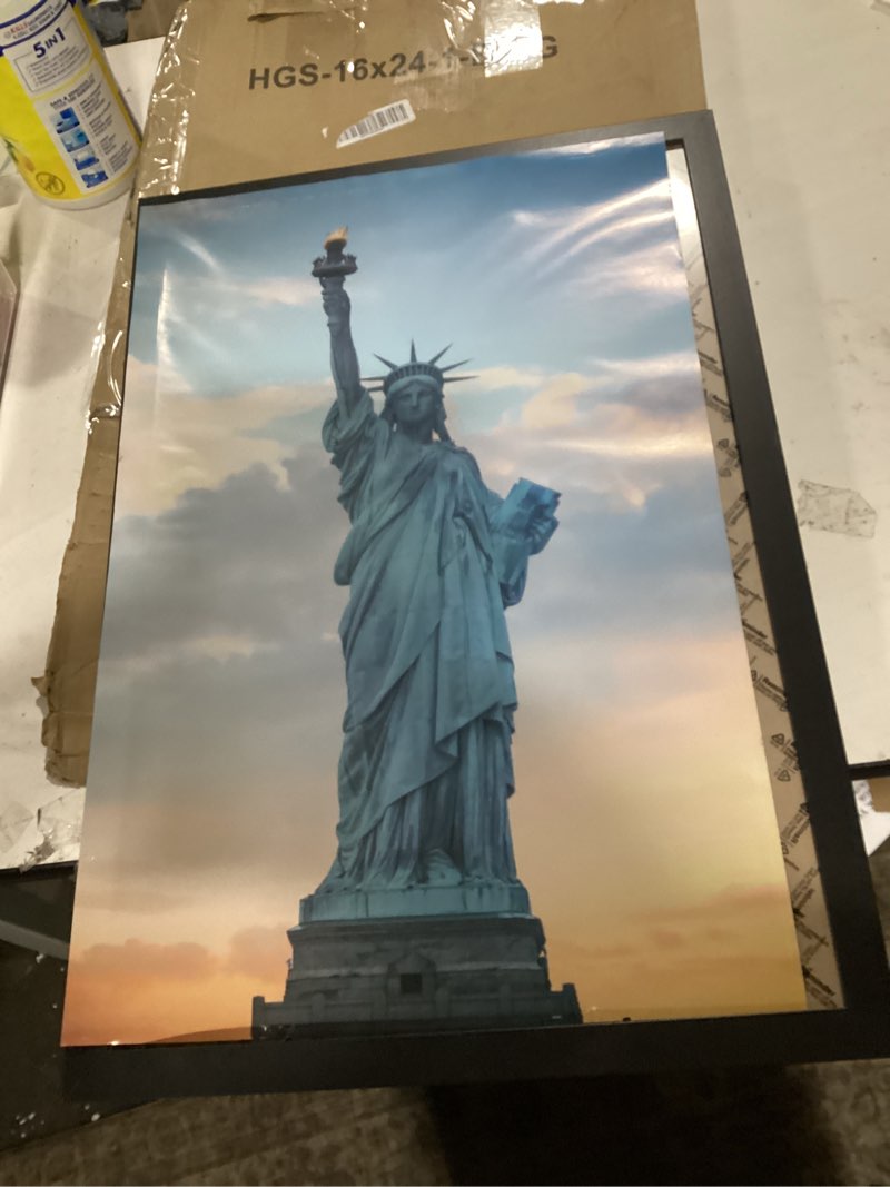 Condition photo showing Good Condition for SESEAT Black 6x10 Picture Frame, Photo Frame for Wall Mounting or Tabletop Diaplay, 1 Pack