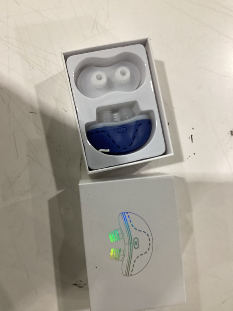 Condition photo showing New/Like New for Anti Snoring Device - Mini SleepApnea Devices - Variable Anti Snoring Aid - Upgraded Stop Snoring Solution - Suitable for All Nose Shapes - Blue - P7