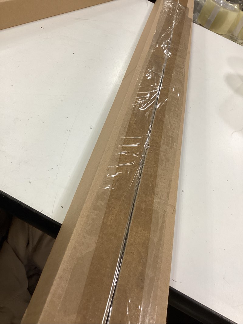 Condition photo showing New/Like New for S09 - Wrought Iron Balusters Set of 10 Decorative Metal Balusters for Decks Spiral Stair Railing 1/2-inch Hollow Double Iron Twist Satin Black Metal Railing Powder Coated Double Twist 10 Pack 10